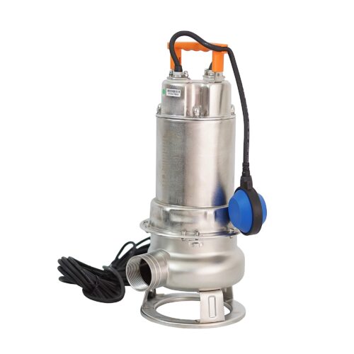 IQ PRO VORTEX Edelstahl Tauchpumpe QBS150 Abwasserpumpe 1,1kW 20020L/h