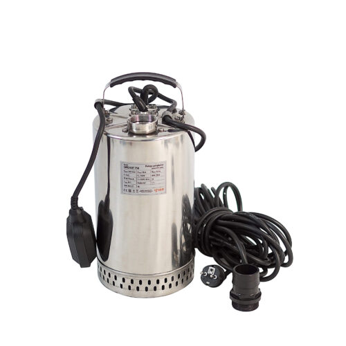 Profi Edelstahl Schmutzwasserpumpe Tauchpumpe Schwimmbadpumpe SWQ 750W 13200 L/h