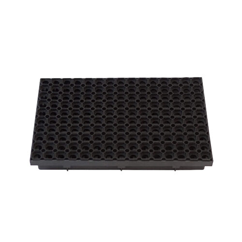 Schuhabstreifer Fußabtreter Fußmatte Gummimatte Gumminoppen 60x41x7cm